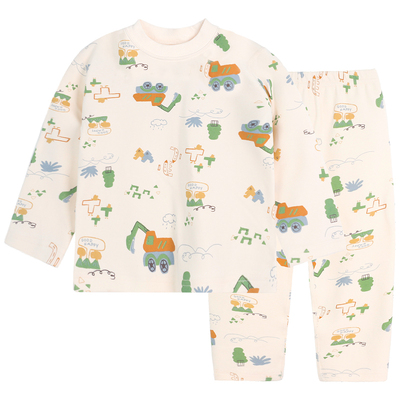 衣拉拉男童新舒绒棉加厚内衣套装