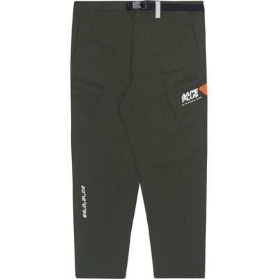 aape字母印花立体剪裁休闲裤