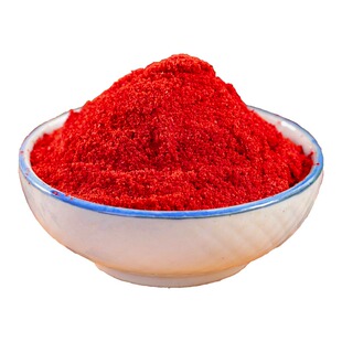 辣椒面不辣特香上色陕西秦椒细粉红油泼辣子面筋凉皮米皮超红商用