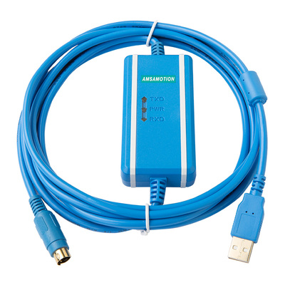 兼台达DVP信捷PLC编程通讯下载线