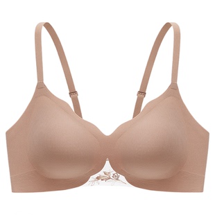 【苏州园】伊维斯无钢圈新中式刺绣文胸套装微聚拢无痕蕾丝内衣