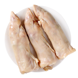 新款江苏省镇江市句容茅山特产手工腌制生咸猪爪猪手一斤半两个装