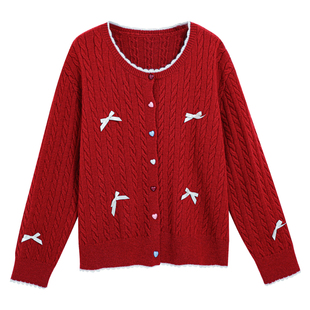 大码胖mm绝美巨好看的针织衫上衣秋冬女装超火小众不撞款显瘦毛衣