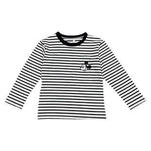 男女童长袖t恤儿童打底衫春秋韩版卡通刺绣宝宝纯棉米奇洋气上衣