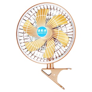 车载电风扇24v大货车静音制冷12v汽车风扇车型通用制冷小空调摇头