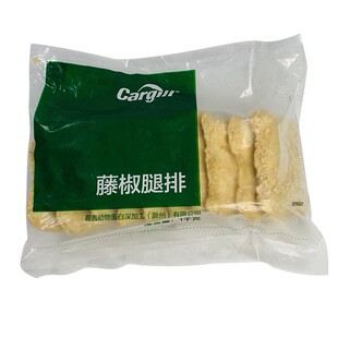 嘉吉藤椒腿排10片 鸡腿堡 鸡排饭1kg 西餐汉堡鸡排原料