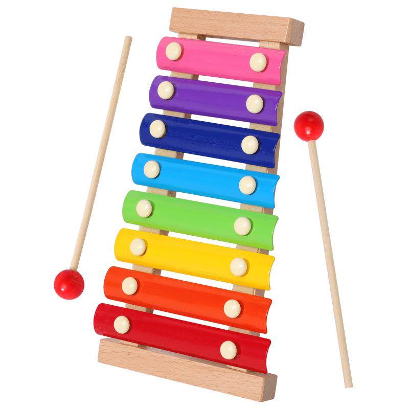 幼儿童个月益智敲击1-2音乐玩具