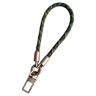 KOKOBOKA品牌原创钛原色手腕短款7MM户外欧洲旅行防盗抢手机挂绳装饰车钥匙AirPods耳机挂件相机防丢绳水壶链