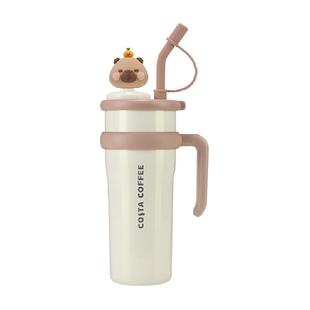 COSTA大容量保温冰霸杯吸管办公室女士高颜值喝水杯子家用送礼物