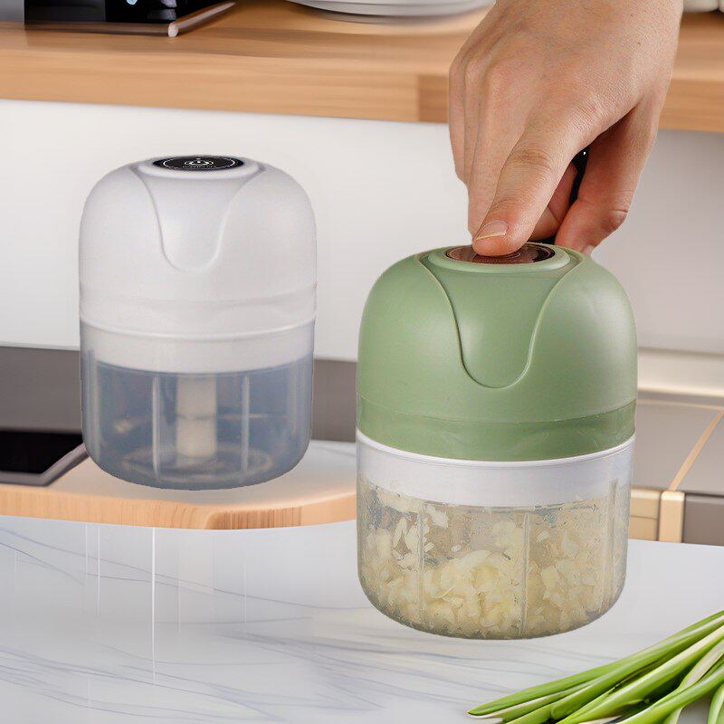 家用压蒜器辅食打跨境蒜泥出口器电动厂家捣蒜料理无线器迷你机