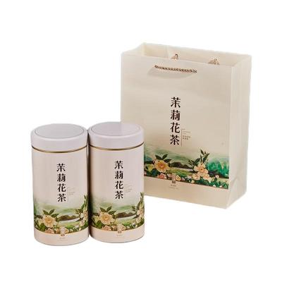 九窨茉莉花茶特级花香浓香珍品茉莉玉螺茶叶自己喝500克两罐礼袋