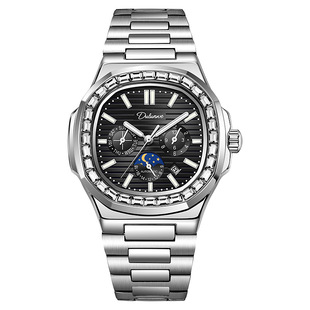 正品全自动纯机械表鹦鹉螺多功能高端男手表防水夜光十大品牌男表