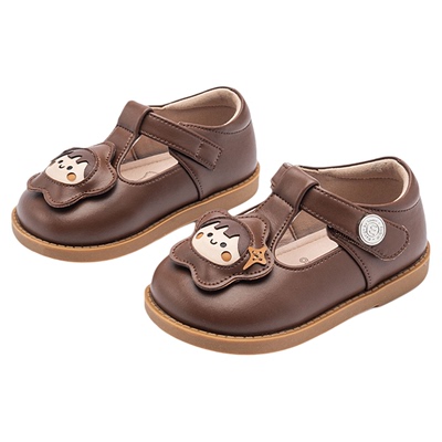 m1m2童鞋男女童经典皮鞋镂空凉鞋