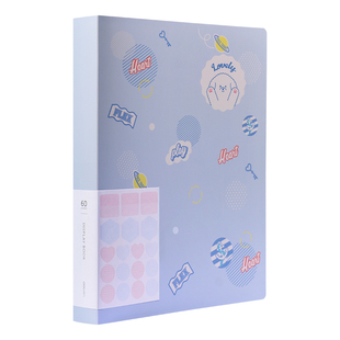 得力插页文件夹透明资料册试卷收纳册乐谱夹a4资料册学生画册孕检产检收纳歌谱活页报告单风琴包袋孕期档案册