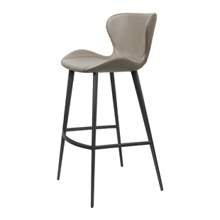 吧台椅子高脚凳子真皮头层牛皮进口意式轻奢中岛台椅子吧台凳7268