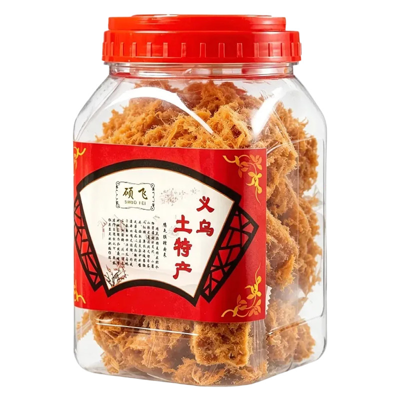 硕飞肉松山药条罐装金华特产红糖酥饼麻花小吃正宗老式香酥脆零食