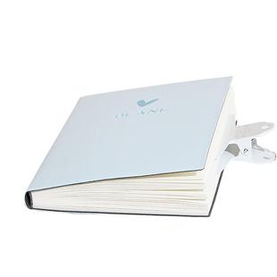 空白本笔记本本子A5加厚日记本高颜值内页无格无线可平摊草稿本手帐本简约集印章盖章本绘画本办公工作记事本