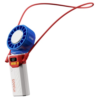 [45℃吹冷风]手持制冷小空调折叠