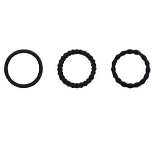 小皮筋黑色女扎头儿童皮套发量少头绳细不伤发宝宝发圈高弹力发绳