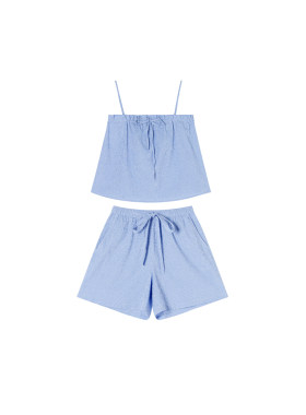 sofu吊带短裤家居服套装女