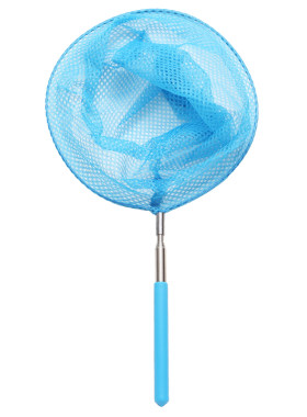 可伸缩儿童鱼网玩具小孩抓蝴蝶