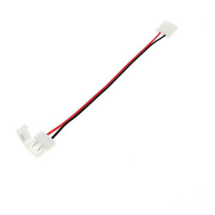 灯带5050免焊接头10mm8mm宽卡扣2835灯条中间快速接头连接线5mm