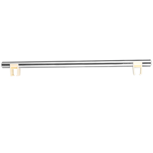 不锈钢晾衣杆一根防盗窗免打孔晒衣杆家用窗台衣架卡扣式晾衣服杆