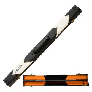 KONLLEN万世康伦台球杆盒1/2分体杆盒九球黑八2孔可手提桌球杆盒