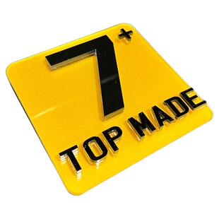 改装定制香港P牌L牌实习车贴3D立体见习标志反光停车牌汽车装饰牌