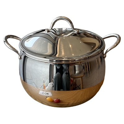 欧亚18/10双耳汤锅11L涨型