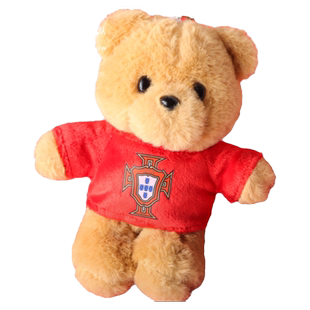 【官方正版】葡萄牙国家队｜C罗周边印号球衣小熊挂件毛绒世界杯