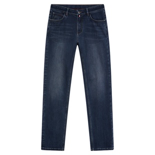 【抗菌】德鲨男装牛仔裤2025秋冬新款休闲裤子男弹力长裤