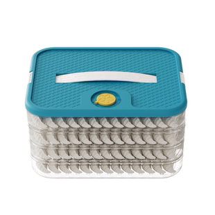 饺子盒收纳盒速冻盒储物盒冷冻水饺家用厨房冰箱专用保鲜盒食品级