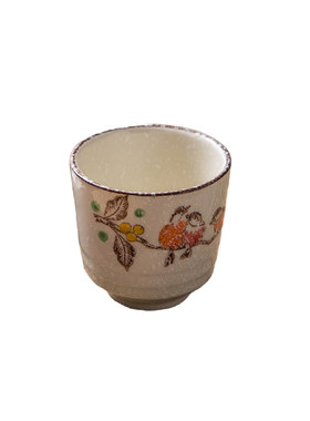 千禾复古釉下彩陶瓷日风茶杯