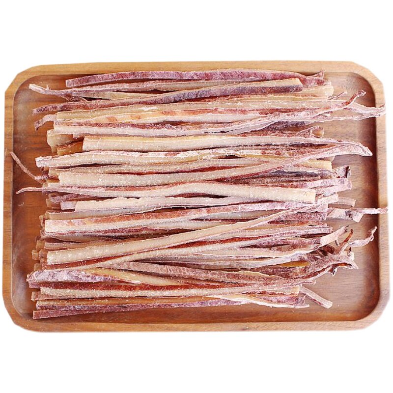 免切大鱿鱼丝干货新鲜舟山特产家用炒菜饭店散装鱿鱼条干250g500g