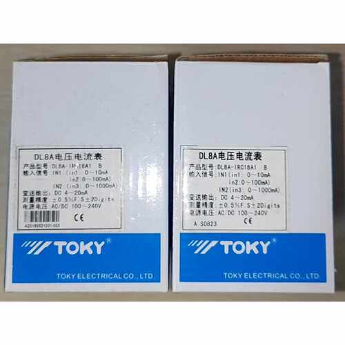TOKY东崎DL8AIRC18A1电压电流表全新原装正，议价商品