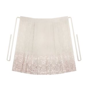 织造司[金莲宝相]原创新中式马面裙汉服套装暗纹织金半身裙配卫衣