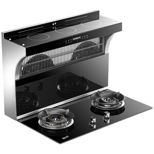 集成灶自动清洗变频无极变速上进