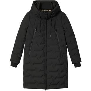 PSALTER诗篇鹅绒服机能户外通勤风连帽中长款羽绒服冬款