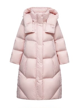 鹅绒羽绒服女中长款韩版保暖外套