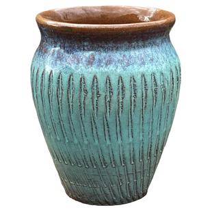 多肉花盆粗陶高桩切口法师老庄绿植紫乐悬崖紫砂手工陶罐简约包邮