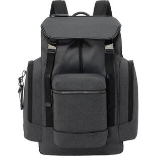 【新年情人节礼物】TUMI/途明HARRISON男士大容量翻盖双肩包