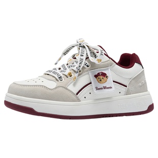 【云朵熊】TeenieWeenie小熊童鞋板鞋男休闲滑板鞋女2026新款红色