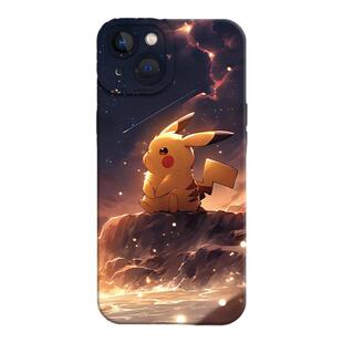 星空宝可梦手机壳适用小米17promax/15ultra神奇宝贝14皮卡丘13/12红米k80k70/k60至尊版k50/k40s/k90/note11