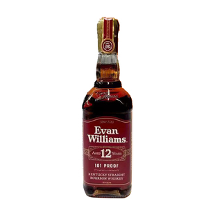 爱威廉斯12年波本威士忌750ml美国进口洋酒正品Evan Williams