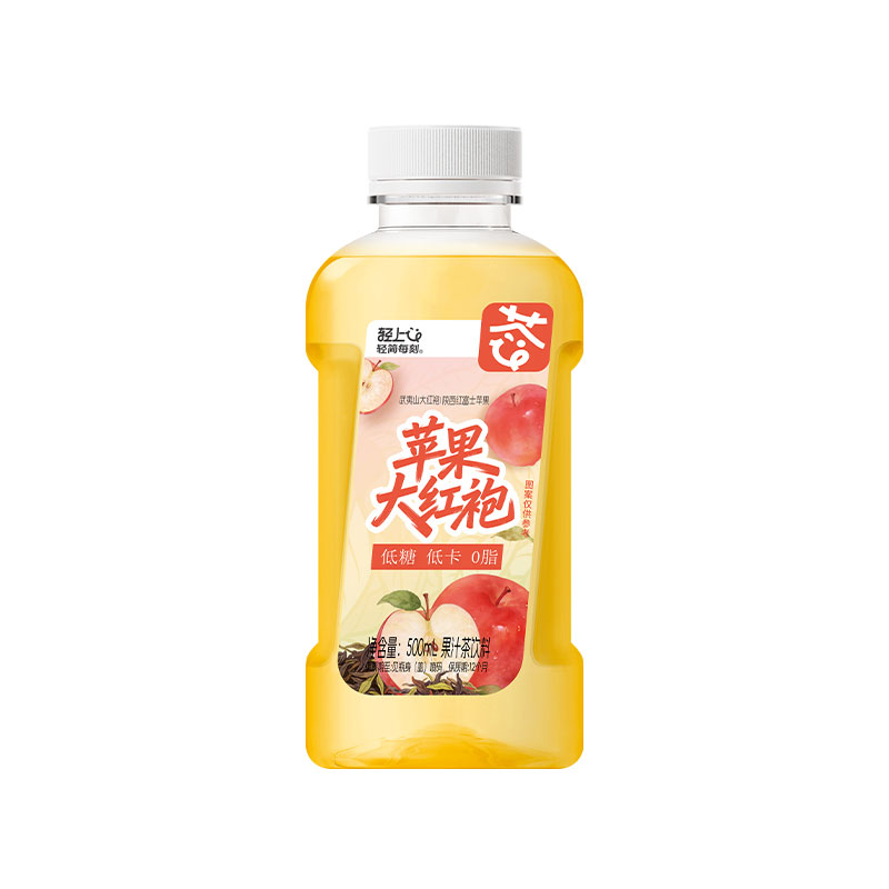 轻上苹果大红袍果茶饮料500ml