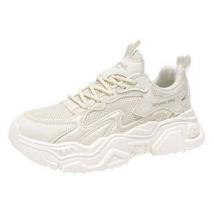 森马老爹鞋男款2026夏季新款网面透气增高运动防滑软底潮流休闲鞋