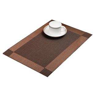 特别好看西餐餐垫餐桌垫隔热垫防烫防水防油免洗北欧垫高级感轻奢