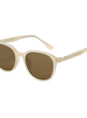 复古茶色墨镜女偏光开车专用高级