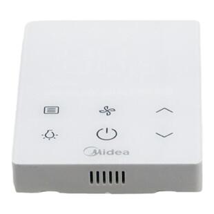 原装全新美的中央空调商用线控器控制面板5线KJRP-75A/BK